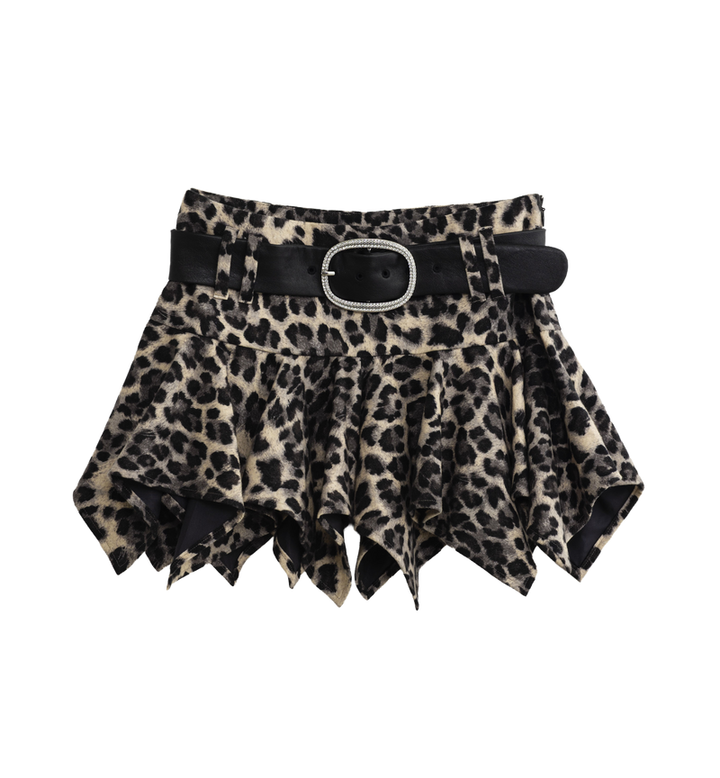LEOPARD ICE SKIRT